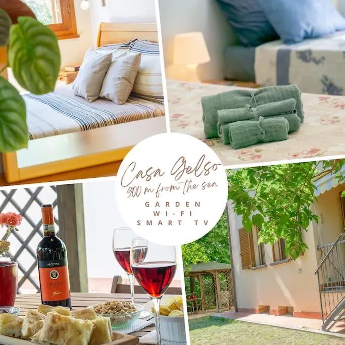 Apartment Casa Gelso - Garden, Free Wi-Fi, Ac, 3 Bedroom Vada